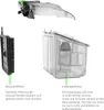 MONZANA® Aspirateur sans sac vert 900 watts Technologie Voir les images du produit 3