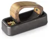 AdHoc Wiegemörser Rocca, Gusseisen/Akazienholz, L: 17 cm, Produktbild-Vorschau 1