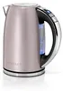 A rose gold Cuisinart electric kettle with a black handle and silver accents, set against a white background. Voir les images du produit