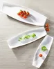 Wilmax Servierplatte 35 x 11 cm aus Porzellan, Weiß Produktbild-Vorschau 5