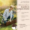 Floranica Bordure de jardin flexible 30 x 100 cm marron Voir les images du produit 5