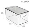 Aufbewahrungsbox Stapelbar 2er Set mit Deckel mDesign Produktbild-Vorschau 3