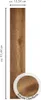 Robuste, rustikal braune PVC-Designplanke mit der Abmessung 15,24 x 91,44 cm Produktbild-Vorschau