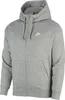 NIKE M Nsw Club Hoodie Fz Bb Sweatjacke Herren grau M Produktbild-Vorschau 1