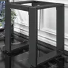2er-Set MORENA | Stehtisch Kufe | Schwarz | Füße: 12x12cm | Produktbild-Vorschau 3