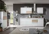 Küche Welcome Big weiß matt Sonoma 240+120 cm ohne E-Geräte Produktbild-Vorschau 11