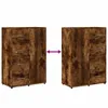 Sideboard Räuchereiche 60x31x84 cm Holzwerkstoff Produktbild-Vorschau 8