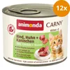 animonda Carny VITELLO, POLLO + CONIGLIO 200g Anteprima dell’immagine prodotto 4