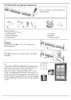 Instructional diagram showing how to assemble and install a plisse blind. Produktbild-Vorschau