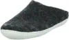 A single gray slipper is shown from a side-diagonal angle against a white background. Produktbild-Vorschau