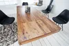 Esstisch LAGOS 120-200 cm mit Steckplatten aus Sheesham Produktbild-Vorschau 10