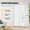 Klimaanlagen Fensterabdichtung 90x210cm, Türabdichtung für Produktbild-Vorschau 4