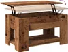 Maison Exclusive - Table basse aspect bois ancien 79x49x41 Voir les images du produit 8