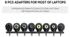 96 W Universal-Laptop-Ladegerät, AC-Adapter mit 8 Produktbild-Vorschau 9
