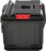 A black tool box with a red handle is shown from the side against a white background. Náhled obrázku produktu