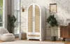 Kledingkast 70 x 55 x 170 cm, witte kledingkast met dubbele Productafbeelding-voorbeeld 10