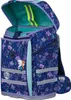 A children's backpack with a floral pattern and Disney Frozen characters. Anteprima dell’immagine prodotto