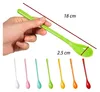 10 Stück Kaffeelöffel, langer Plastiklöffel, Produktbild-Vorschau 2