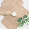 Badematten Set - 2-Teilig - 40x60 cm - Beige - Oval - Produktbild-Vorschau 3