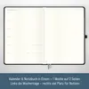 Wochen-Notiz-Timer Maxi 2026 / A4 / Schwarz / Häfft-Verlag Produktbild-Vorschau 3