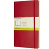 Moleskine Scarlet Red Large Plain Notebook Soft Voir les images du produit 1