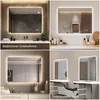 LED Badezimmerspiegel 70x90 cm – Rahmenlos, Hinterleuchtet, Produktbild-Vorschau 6