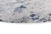 Tapis SKY Rond Moderne Gris Clair Salon 200 x 200 cm Voir les images du produit 6