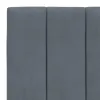 vidaXL Kopfteil-Kissen "Hanko" Dunkelgrau 80 cm Samt Produktbild-Vorschau 9