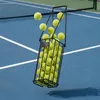 Relaxdays Tennismand, met inklapbare handgrepen, metaal, Productafbeelding-voorbeeld 3