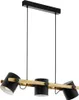 EGLO Hornwood, 3 Glühbirne(n), E27, IP20, Schwarz, Braun, Produktbild-Vorschau 1