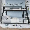 Sweiko etagesbed, 90x200 cm, 140x200 cm, met spijlen, trap, Productafbeelding-voorbeeld 1