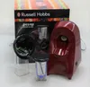A Russell Hobbs Desire Slice & Go food processor and its accessories are displayed on a white background, with the product's packaging visible behind it. Produktbild-Vorschau