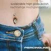 Bauchnabelpiercing Chirurgenstahl Bananabell ZWEI KRISTALLE Produktbild-Vorschau 4