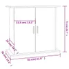 Stojan na akvárium kouřový dub 81 x 36 x 73 cm kompozitní Náhled obrázku produktu 11