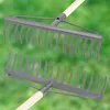 KOTARBAU® Rastrello Giardino Rastrello per Foglie Metallo Anteprima dell’immagine prodotto 8