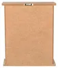 Schlüsselkasten Naturfarben Holz 6 Haken Keys Schriftzug Produktbild-Vorschau 5