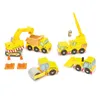 Baufahrzeuge Spielset 5 Teilig Holzfahrzeuge Produktbild-Vorschau 6