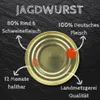 Deftige Jagdwurst Dosenwurst 200g Wurstkonserve | Metzgerei Produktbild-Vorschau 2