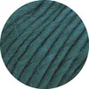 A close-up view of teal-colored yarn. Produktbild-Vorschau
