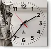 Wanduhr - Quadrat - Glasuhr - Frau Armband Jahrgang - Produktbild-Vorschau 1