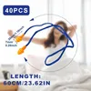 Tappi auricolari in silicone, confezione da 40 paia – Anteprima dell’immagine prodotto 2