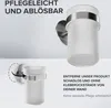 ovimar Zahnputzbecher Keldsnor | silber | ohne Bohren | aus Produktbild-Vorschau 4