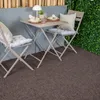 Rasenteppich GREEN Meterware 133x500cm Braun Vliesrasen für Produktbild-Vorschau 4