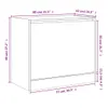 Schuhschrank Weiß 80x42x69 cm Holzwerkstoff Produktbild-Vorschau 9