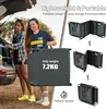 KOMFOTTEU Skládací lehátko se 3 odnímatelnými opěrkami Náhled obrázku produktu 5