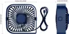 Stolný ventilátor USB, malý mini ventilátor na stôl, 360° Náhľad obrázku produktu 13