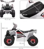 HOMCOM Elektryczny quad dla dzieci, mini quad elektryczny z Podgląd zdjęcia produktu 3