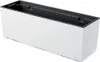 Urbi DUC600 länglicher Blumentopf mit Einsatz | Weiß Produktbild-Vorschau 3