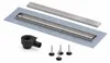BADfabrik24 Duschrinnenset, Ablauf "Norm", Rost "2 in 1", Produktbild-Vorschau 1