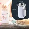 Spendendose mit Griff und individueller Klebefolie von HMF in Lichtgrau Produktbild-Vorschau